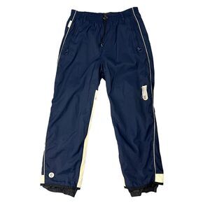 Vintage Columbia Convert Pants Mens L Large Navy Blue Inner Lined Outdoor *READ